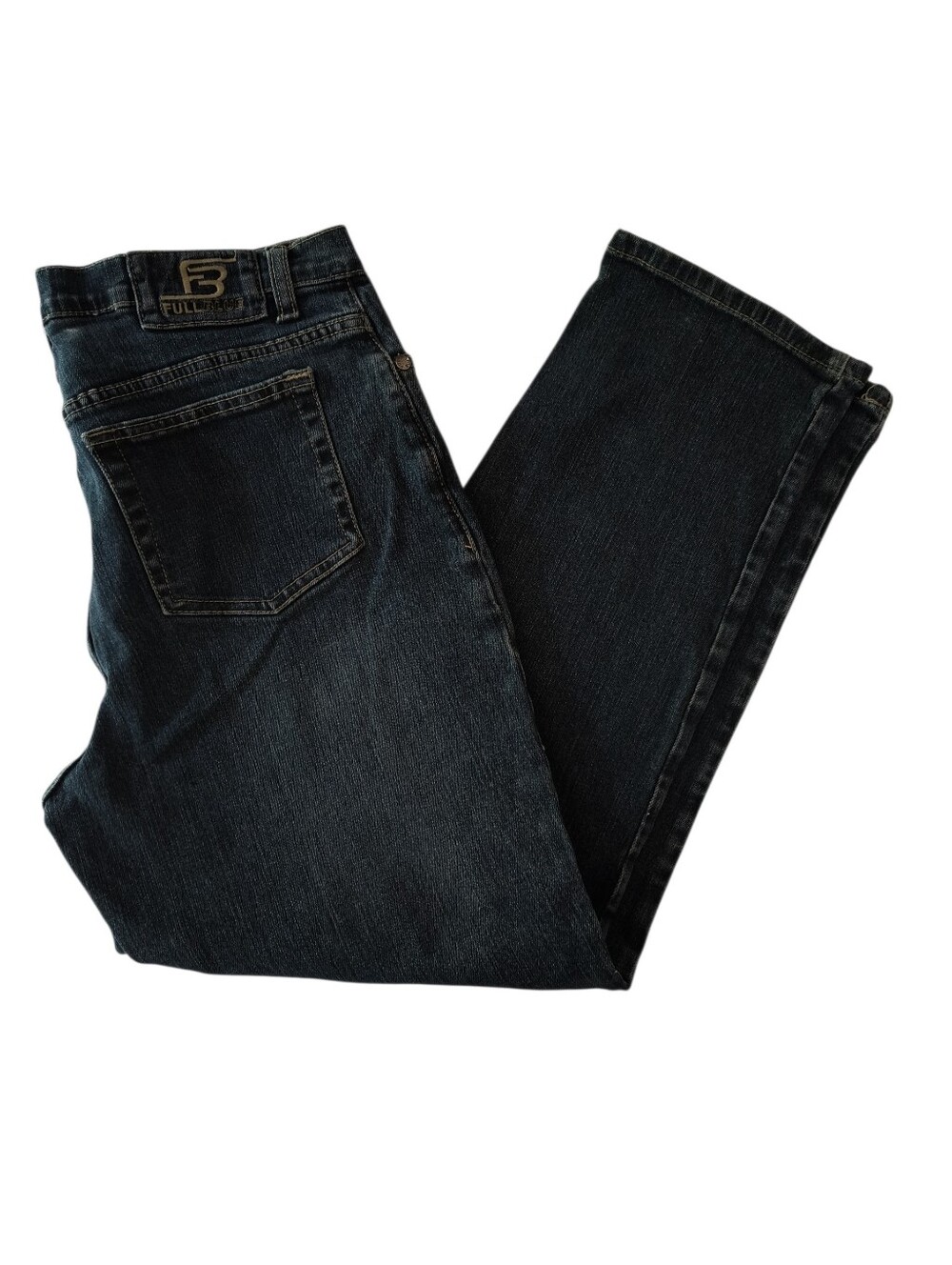 Full Blue Straight Leg Jeans Size 12